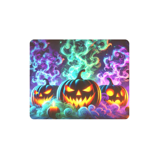 Colorful Jack O Lantern Mouse Pads