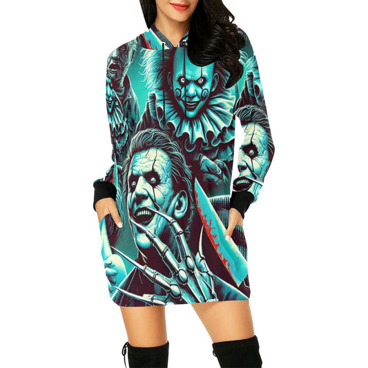 Halloween Hoodie Mini Dress