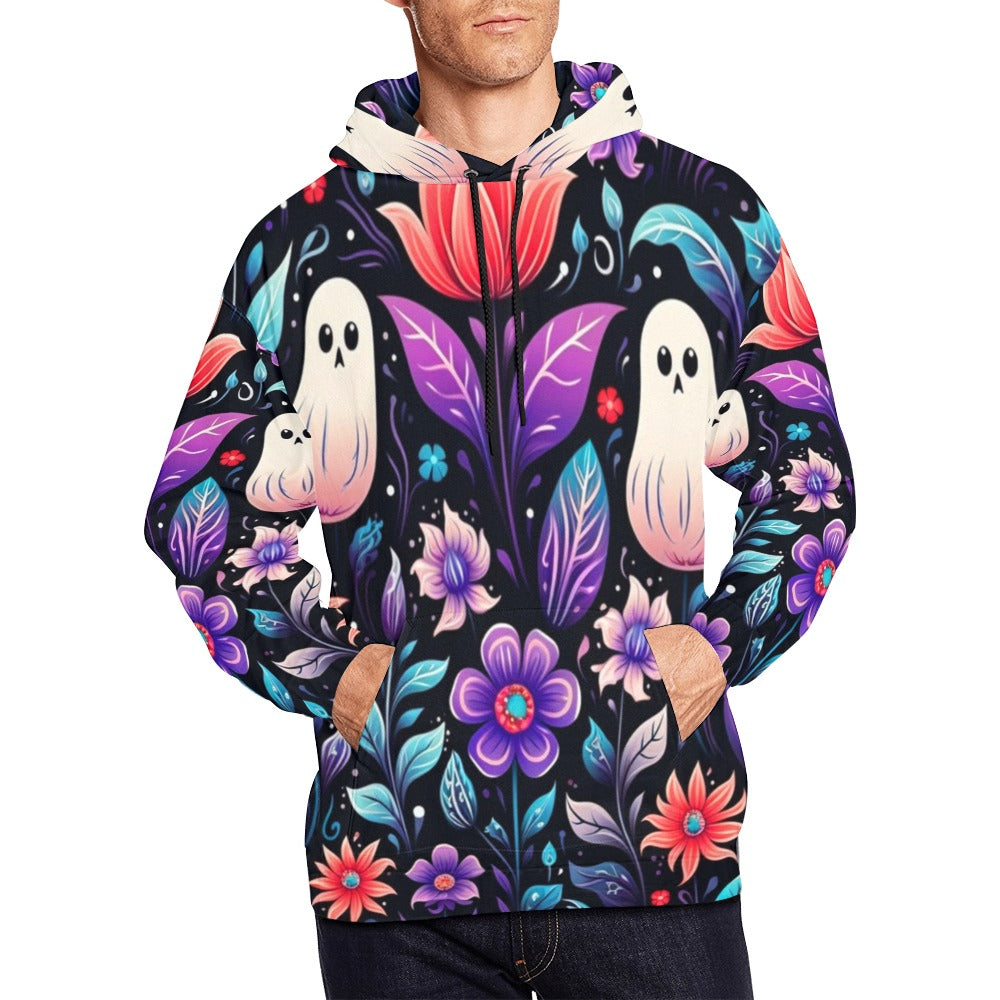 Halloween Boho  Hoodie for Men (USA Size) (Model H13)