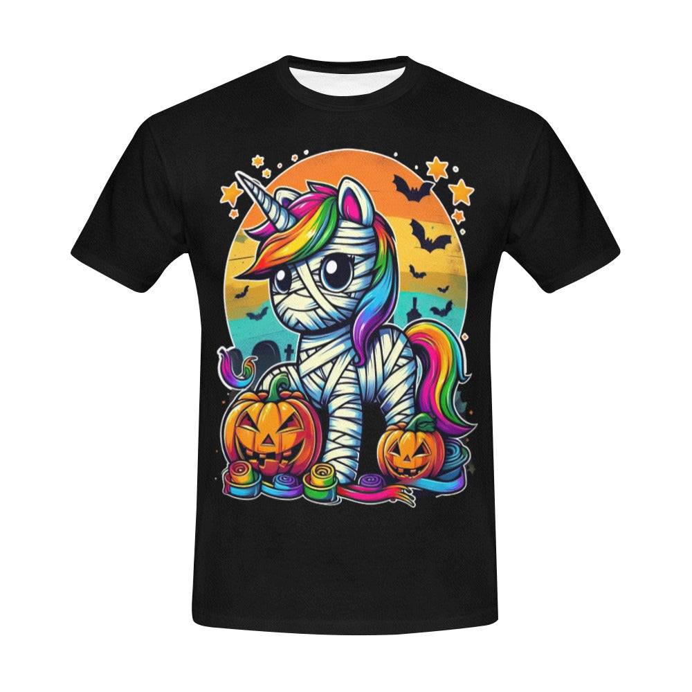 Mummy Unicorn Halloween  for Men (USA Size)