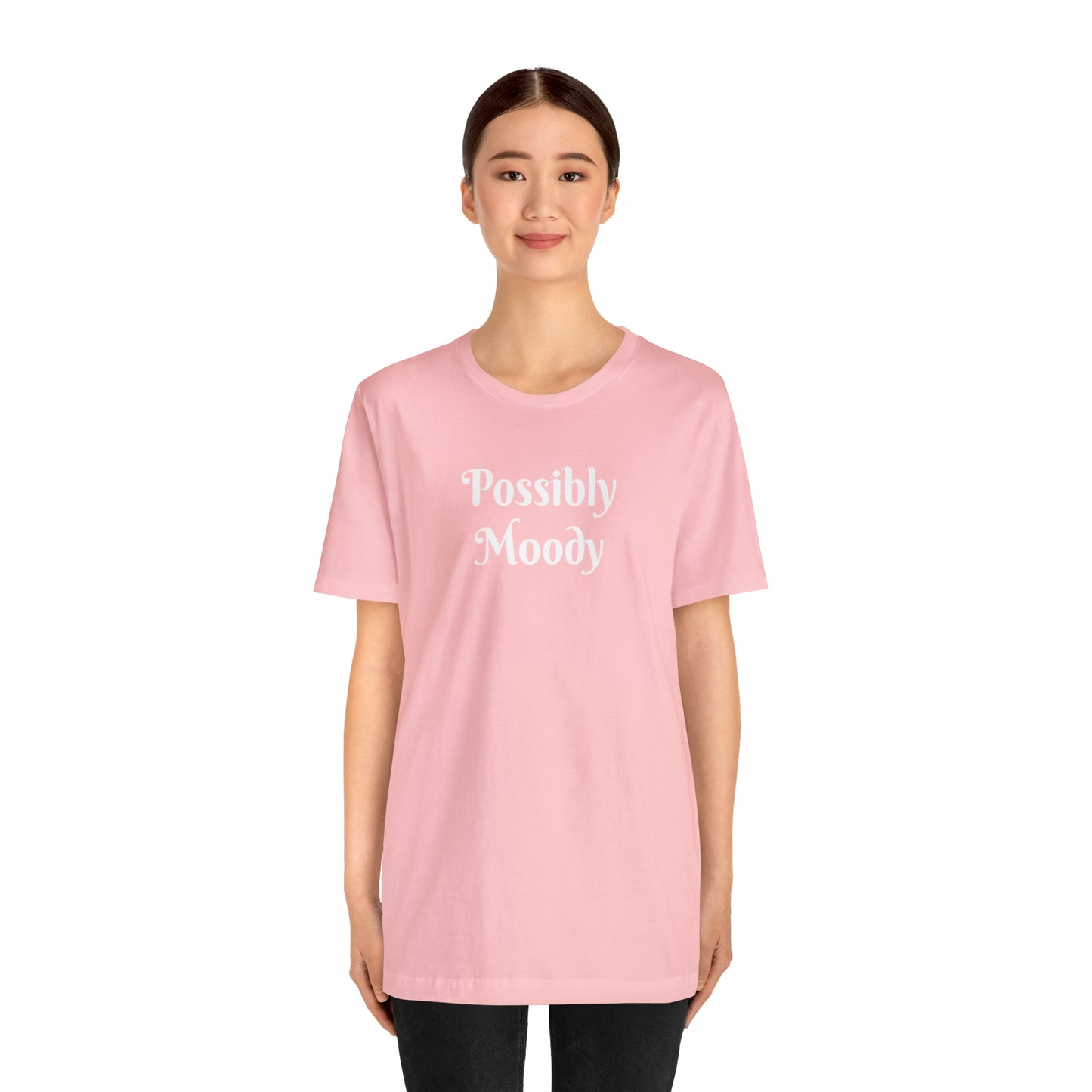 Possibly Moody Unisex Jersey Short Sleeve Tee 16 colors