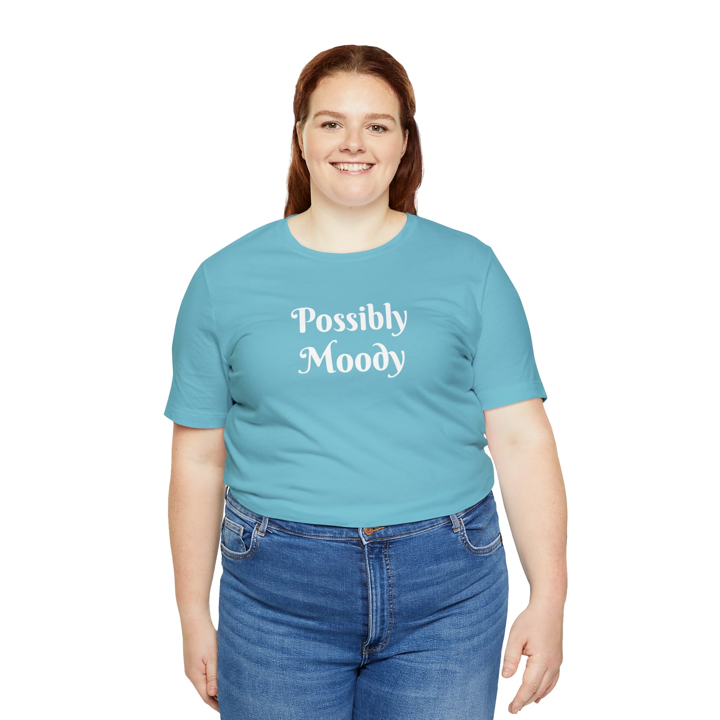 Possibly Moody Unisex Jersey Short Sleeve Tee 16 colors