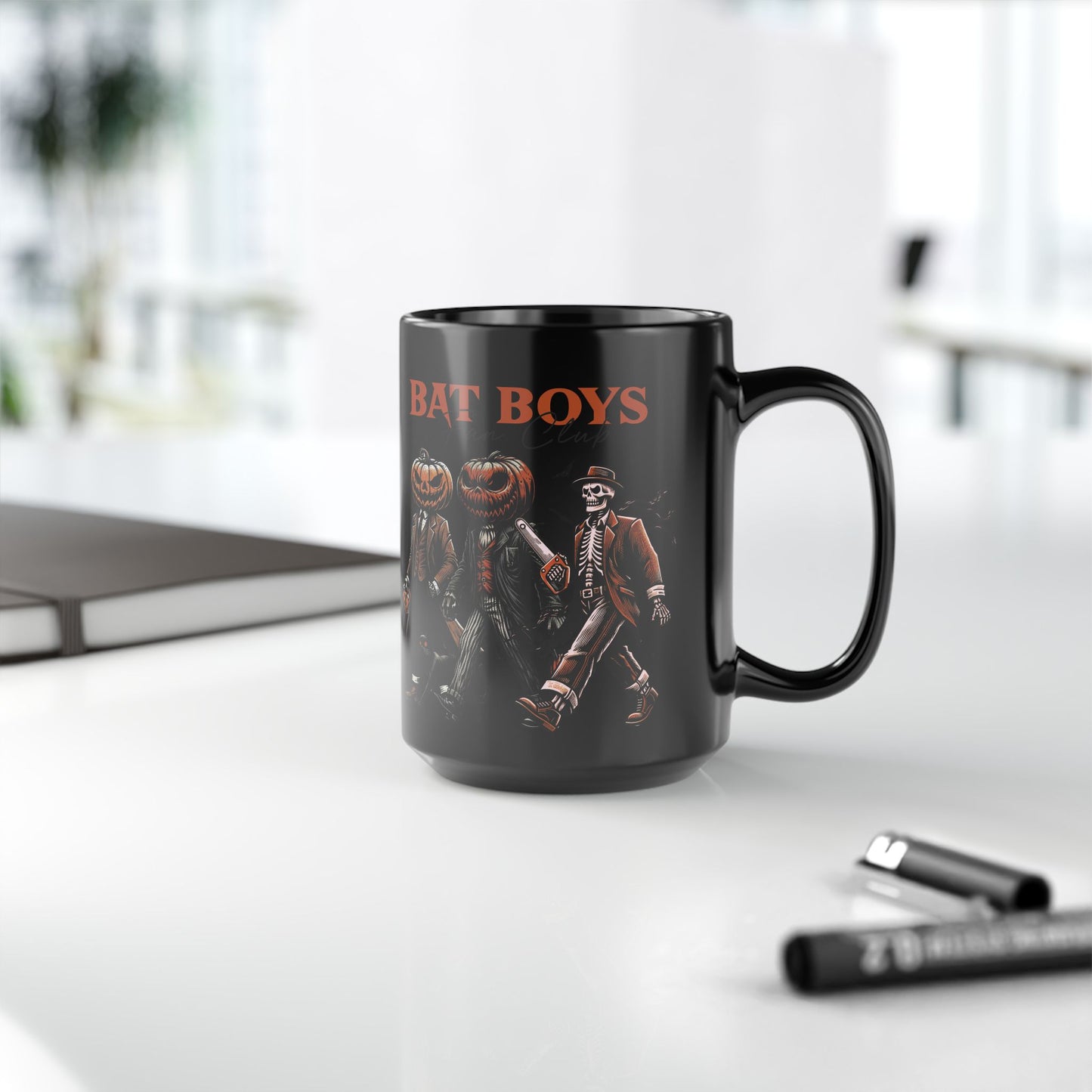 Bat Boys Black Mug (15oz)