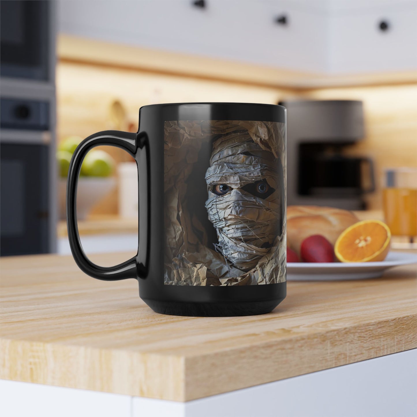 Mummy 2 Black Mug (15oz)