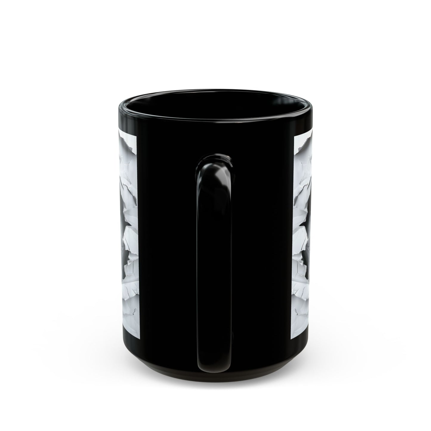 Mummy 5 Black Mug (15oz)