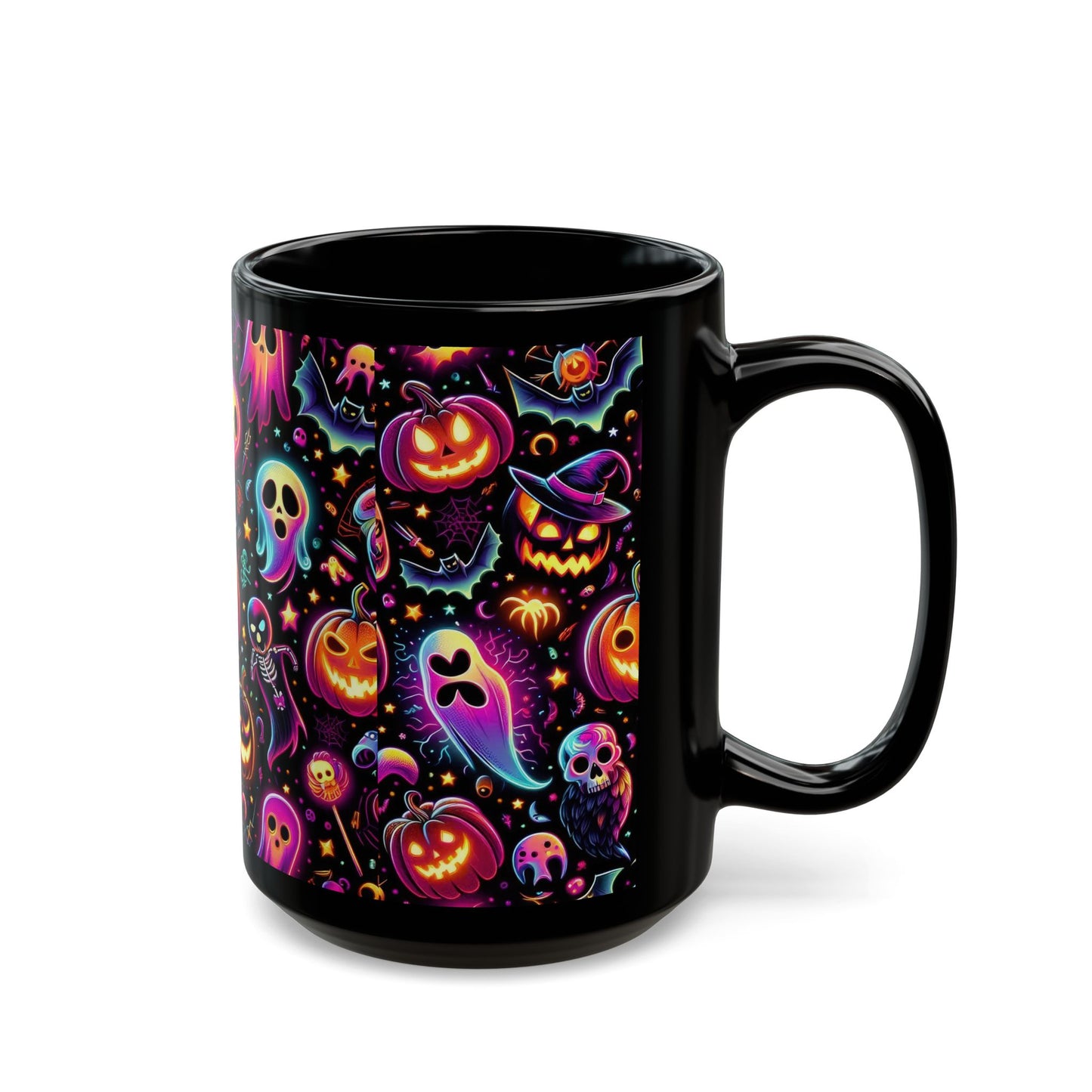 Halloweenish 2 Black Mug (15oz)