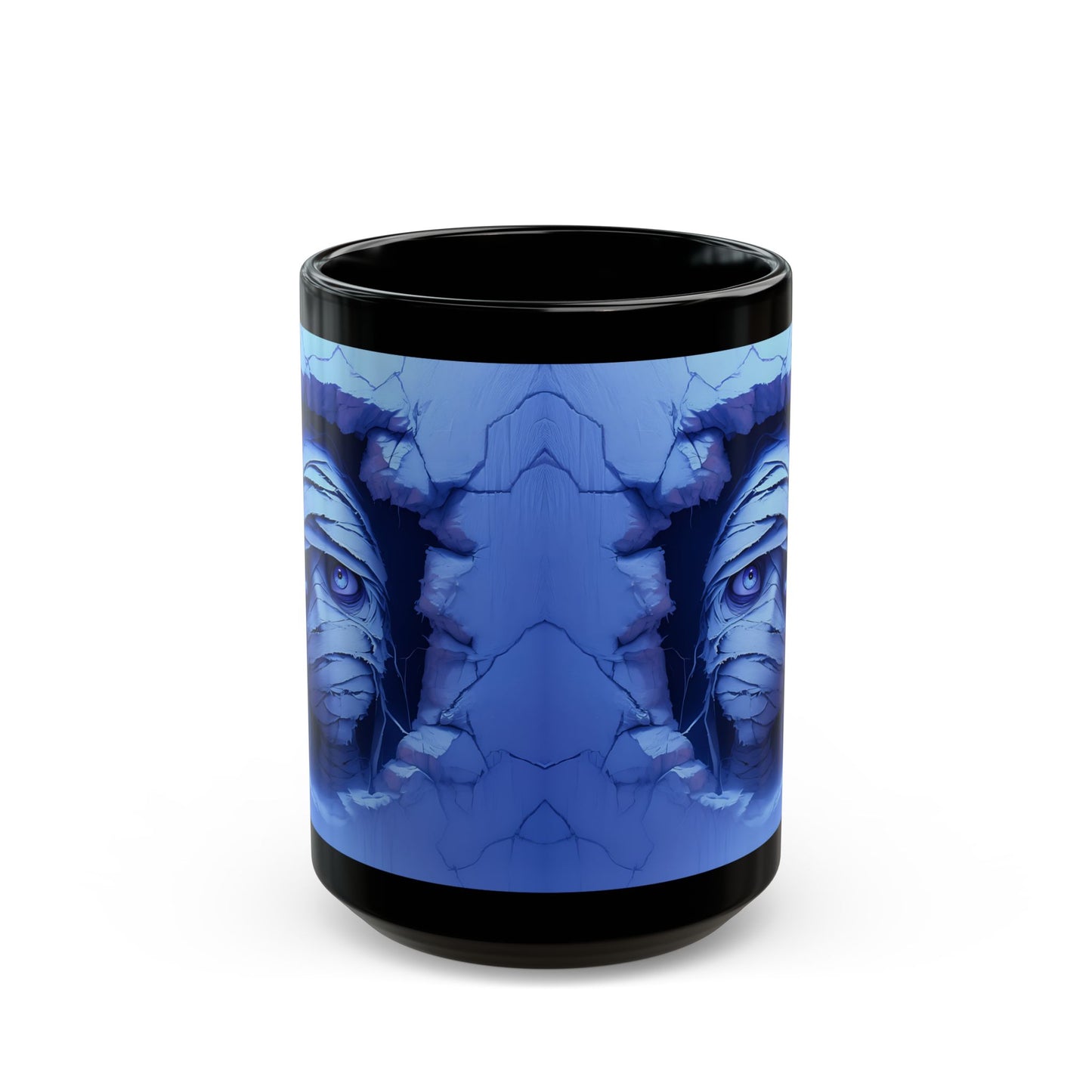 Mummy 8 Black Mug (15oz)