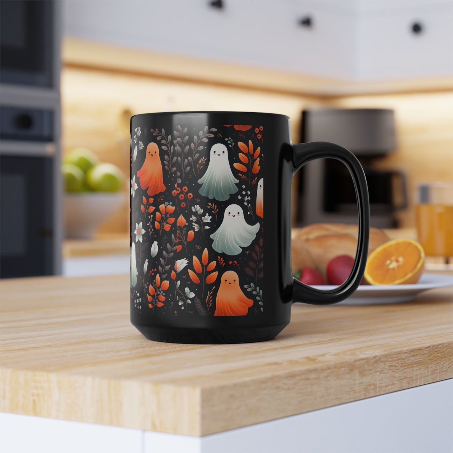 Halloween Boho 2 Black Mug (15oz)