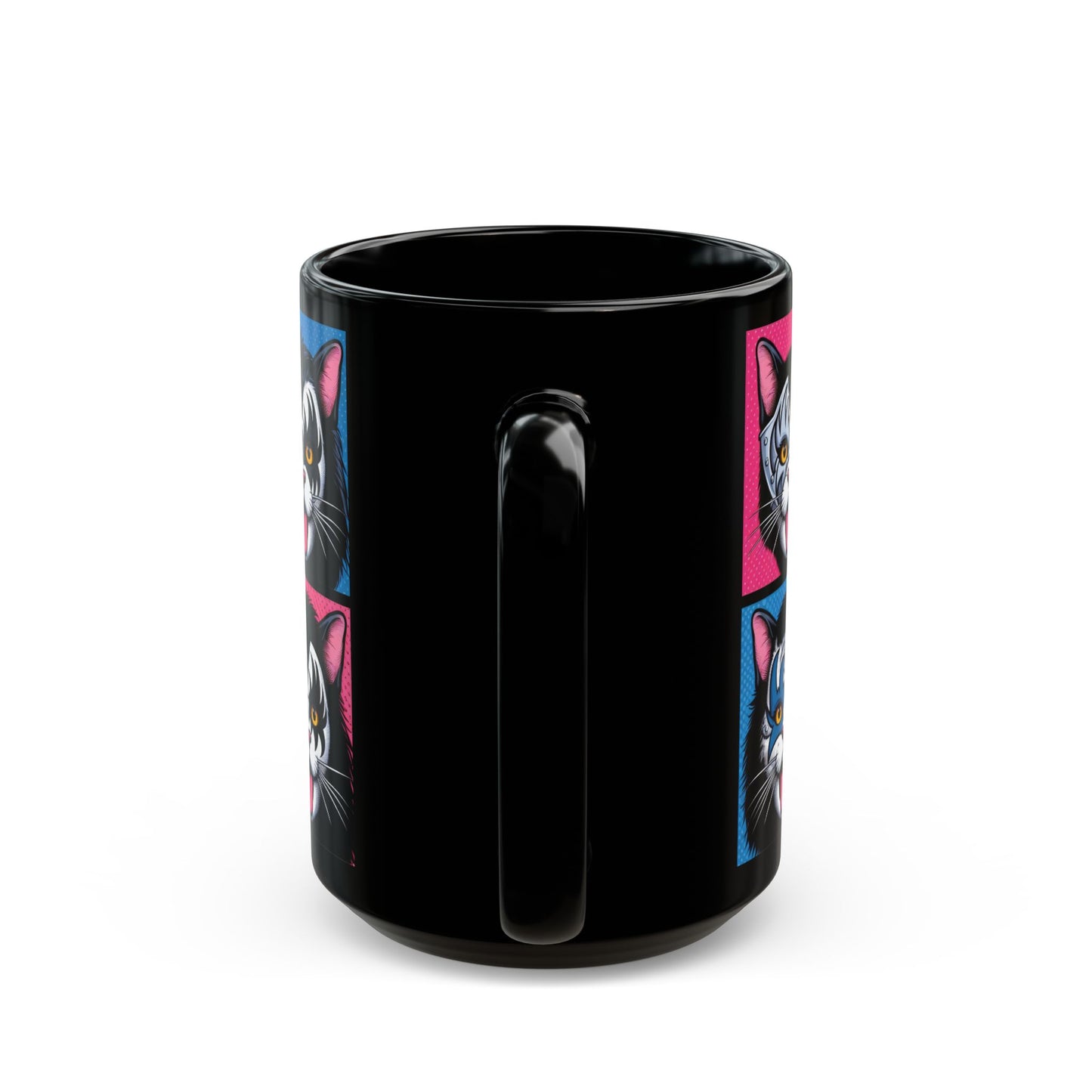 HISS 2 Black Mug (15oz)