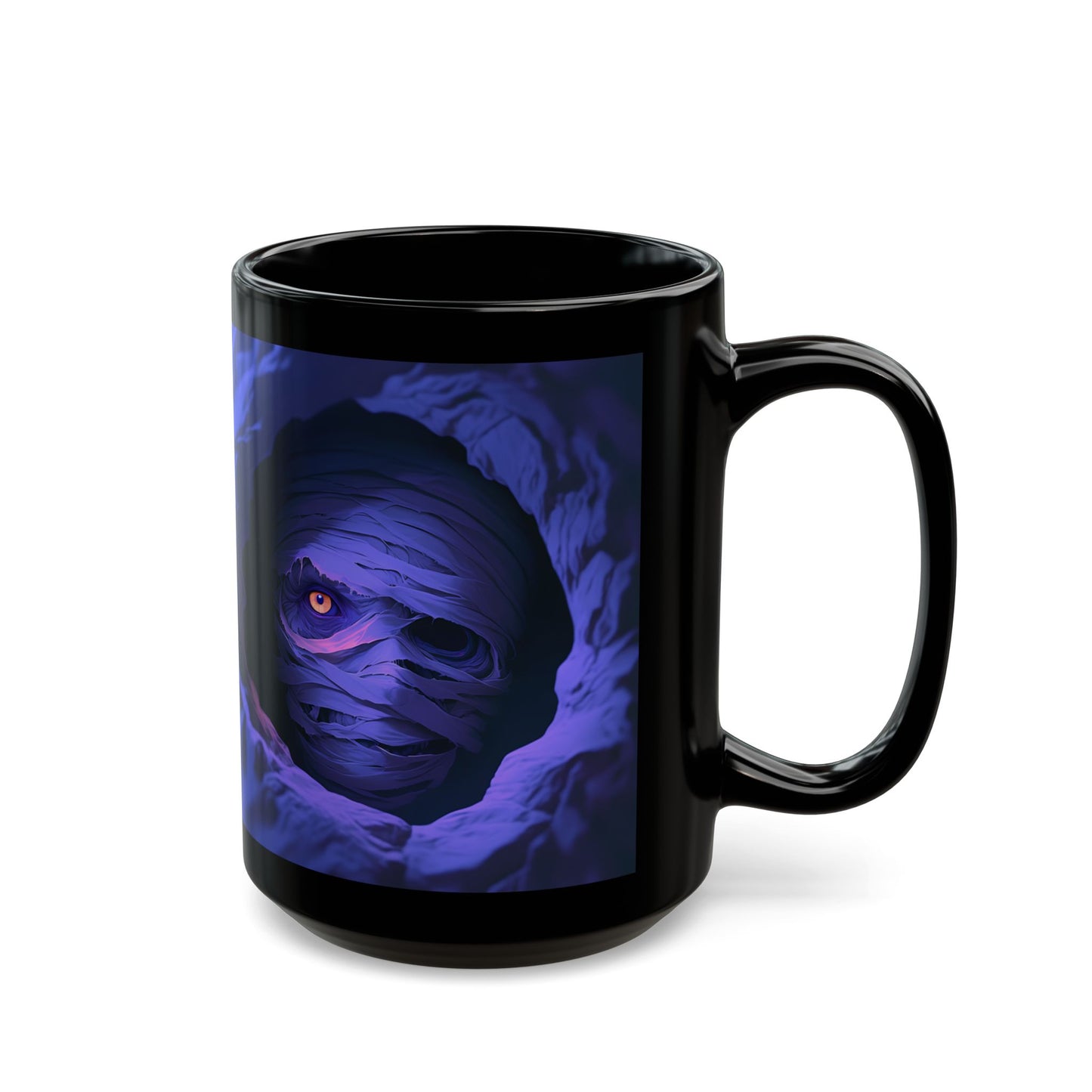 Mummy 10 Black Mug (15oz)