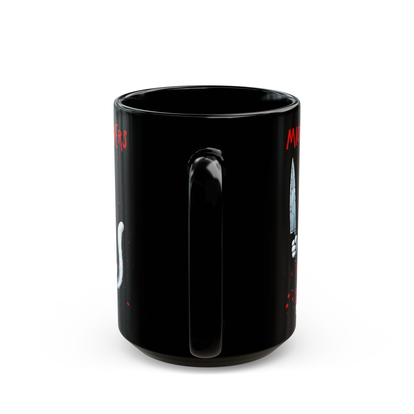 Michael Meowers Black Mug (15oz)