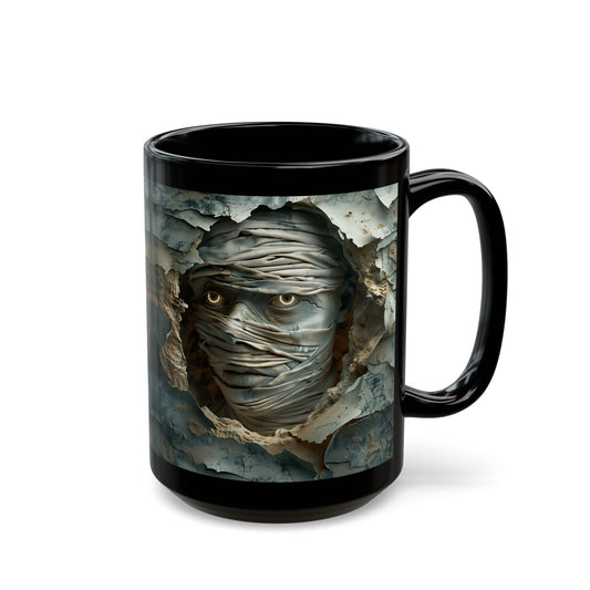 Mummy 3 Black Mug (15oz)