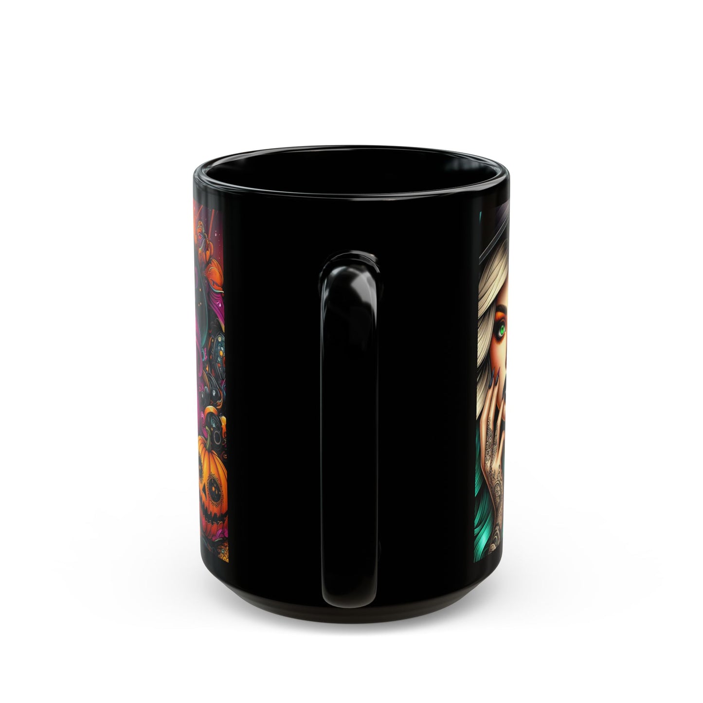 Feeling Twitchy Black Mug (15oz)