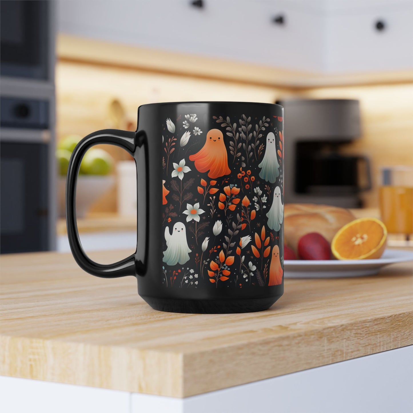 Halloween Boho 2 Black Mug (15oz)