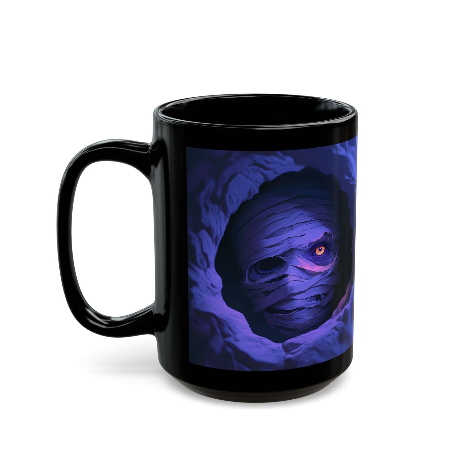 Mummy 10 Black Mug (15oz)