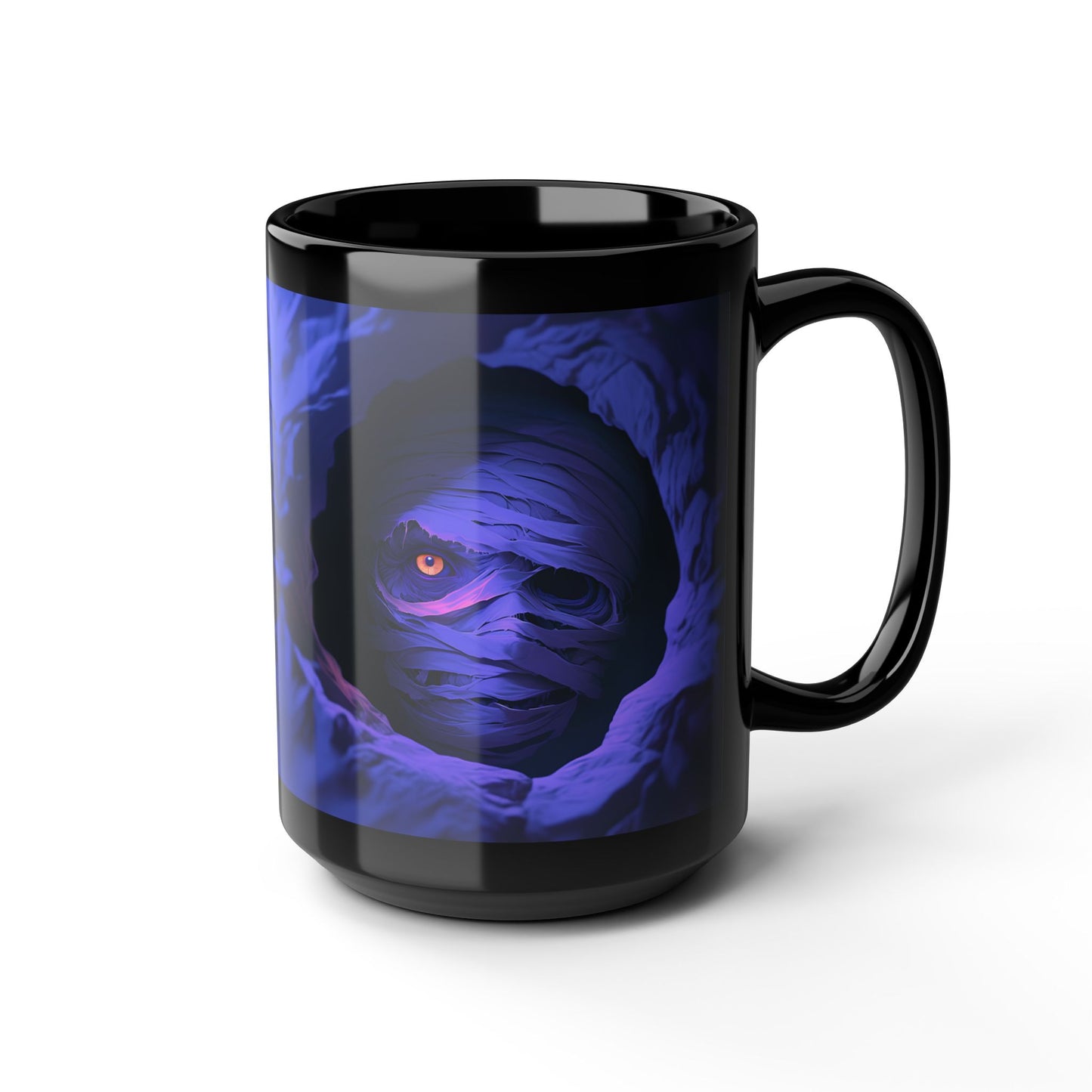 Mummy 10 Black Mug (15oz)