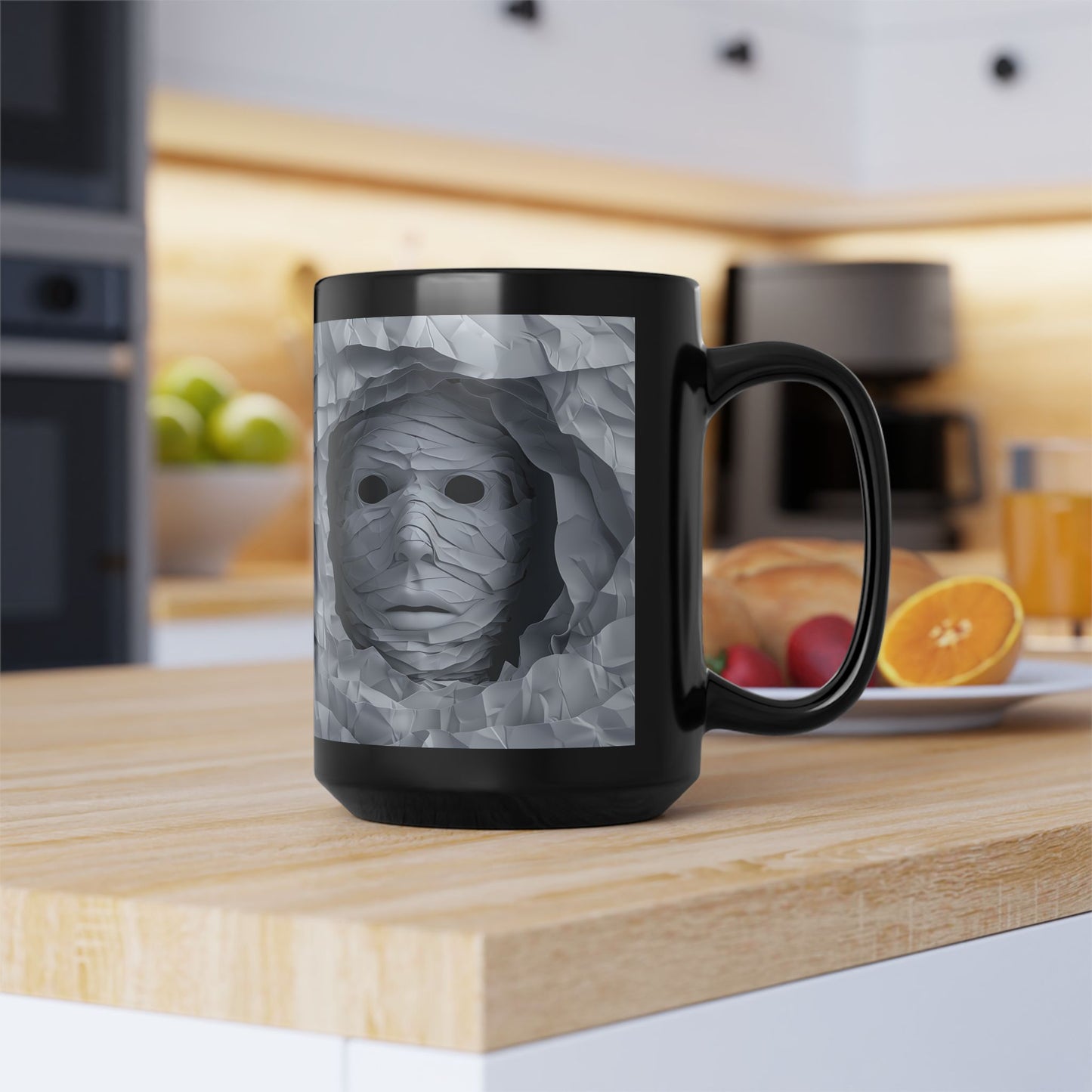 Mummy 6 Black Mug (15oz)