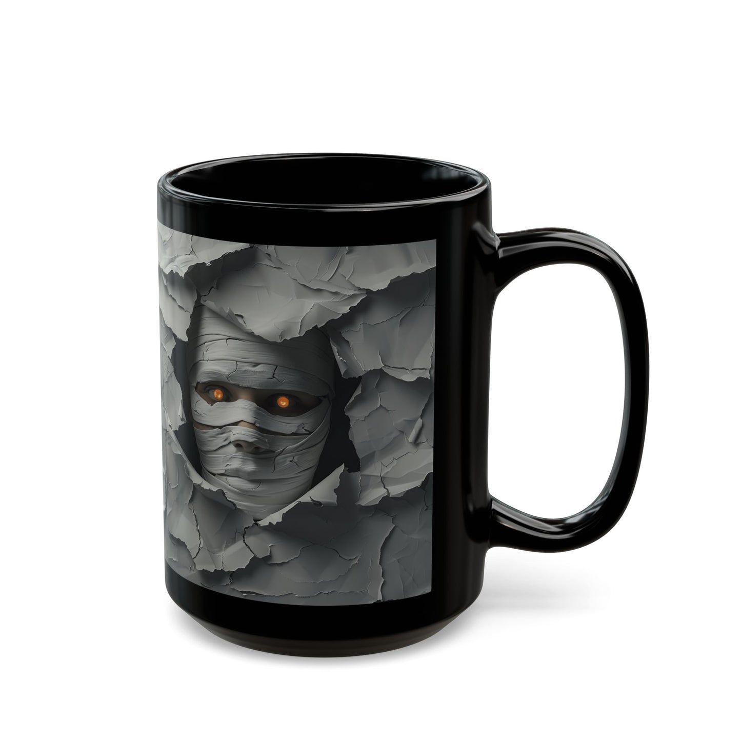 Mummy Black Mug (15oz)