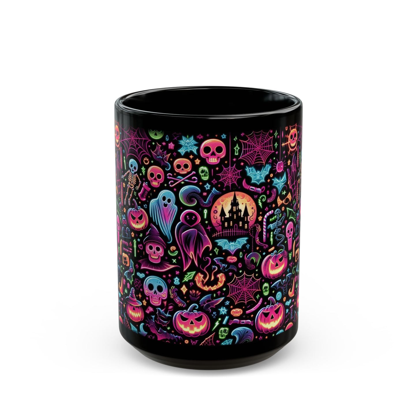 Halloweenish Black Mug (15oz)