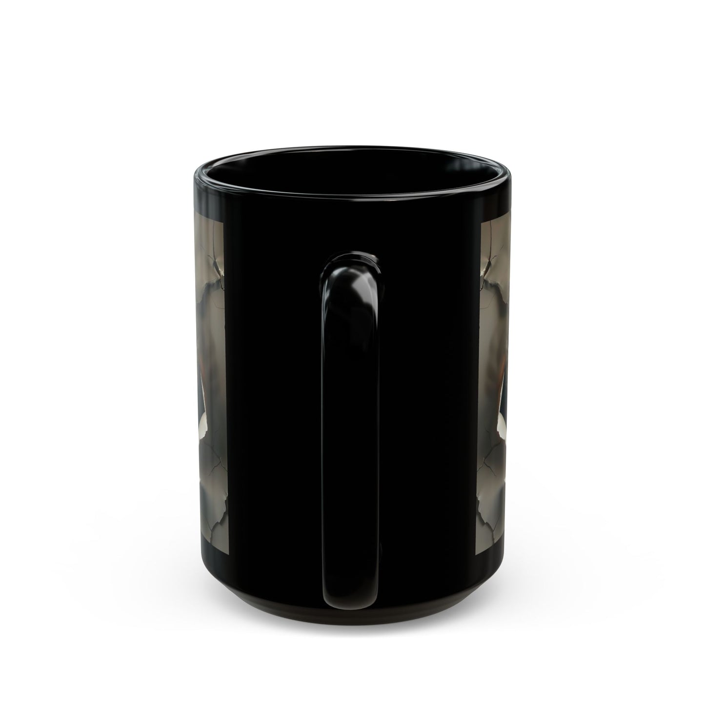 Mummy 4 Black Mug (15oz)