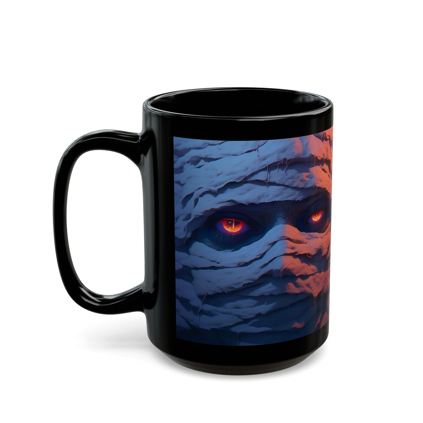 Mummy 11 Black Mug (15oz)