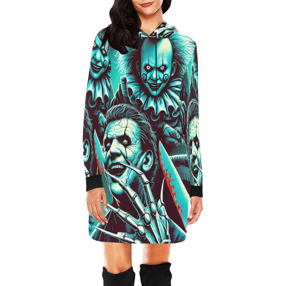 Halloween Hoodie Mini Dress