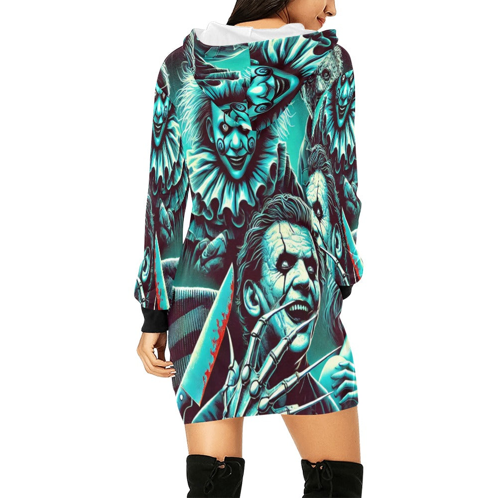 Halloween Hoodie Mini Dress