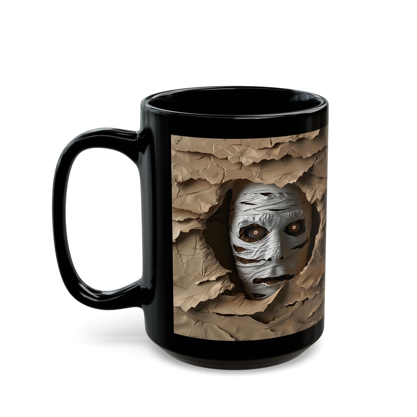 Mummy 7 Black Mug (15oz)