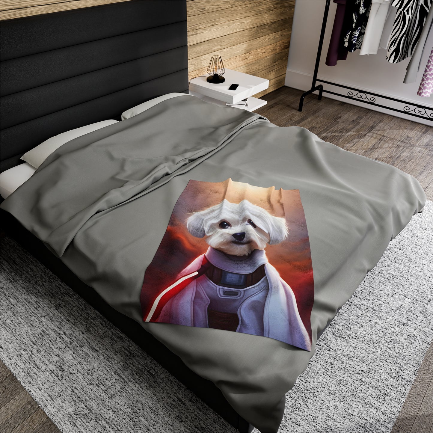 Ashie the Muse  Star Wars Inspired Velveteen Plush Blanket 3 sizes