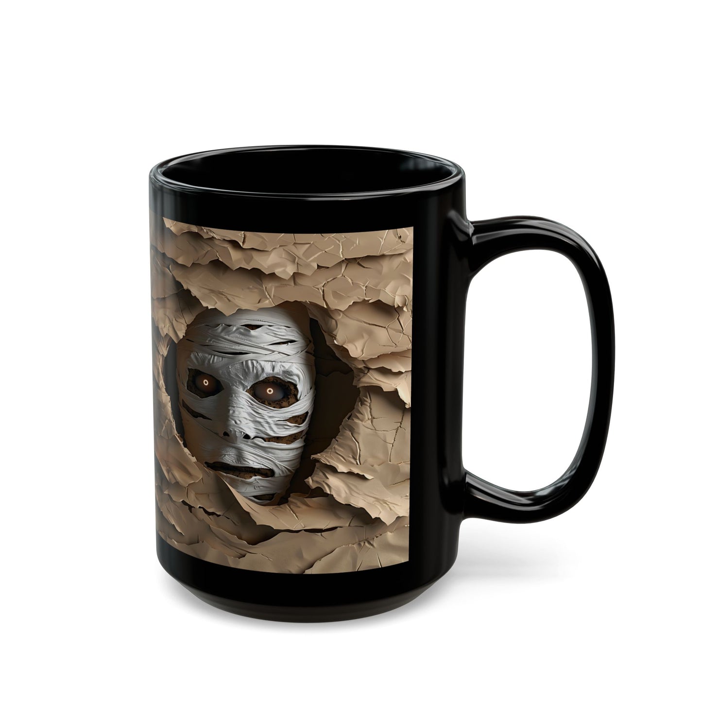 Mummy 7 Black Mug (15oz)