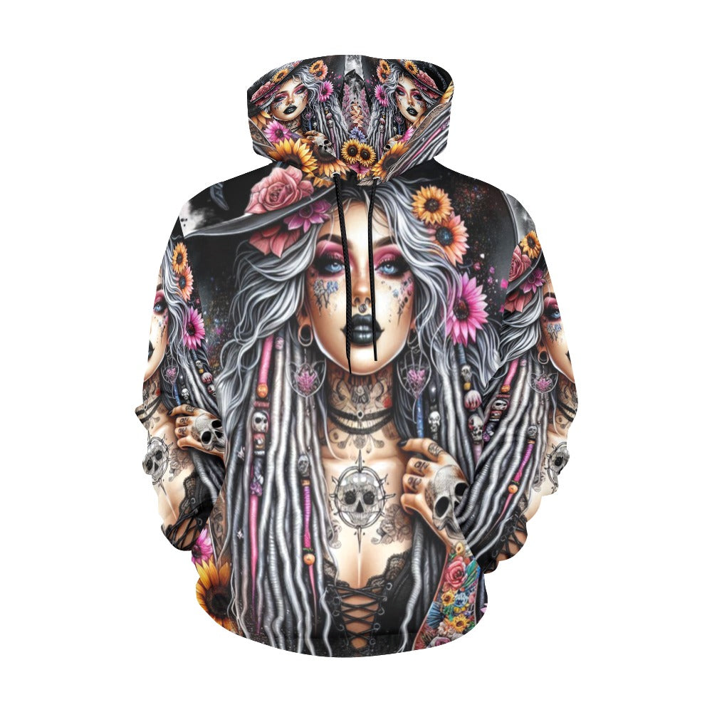 Witch Girl Hoodie for Men (USA Size)