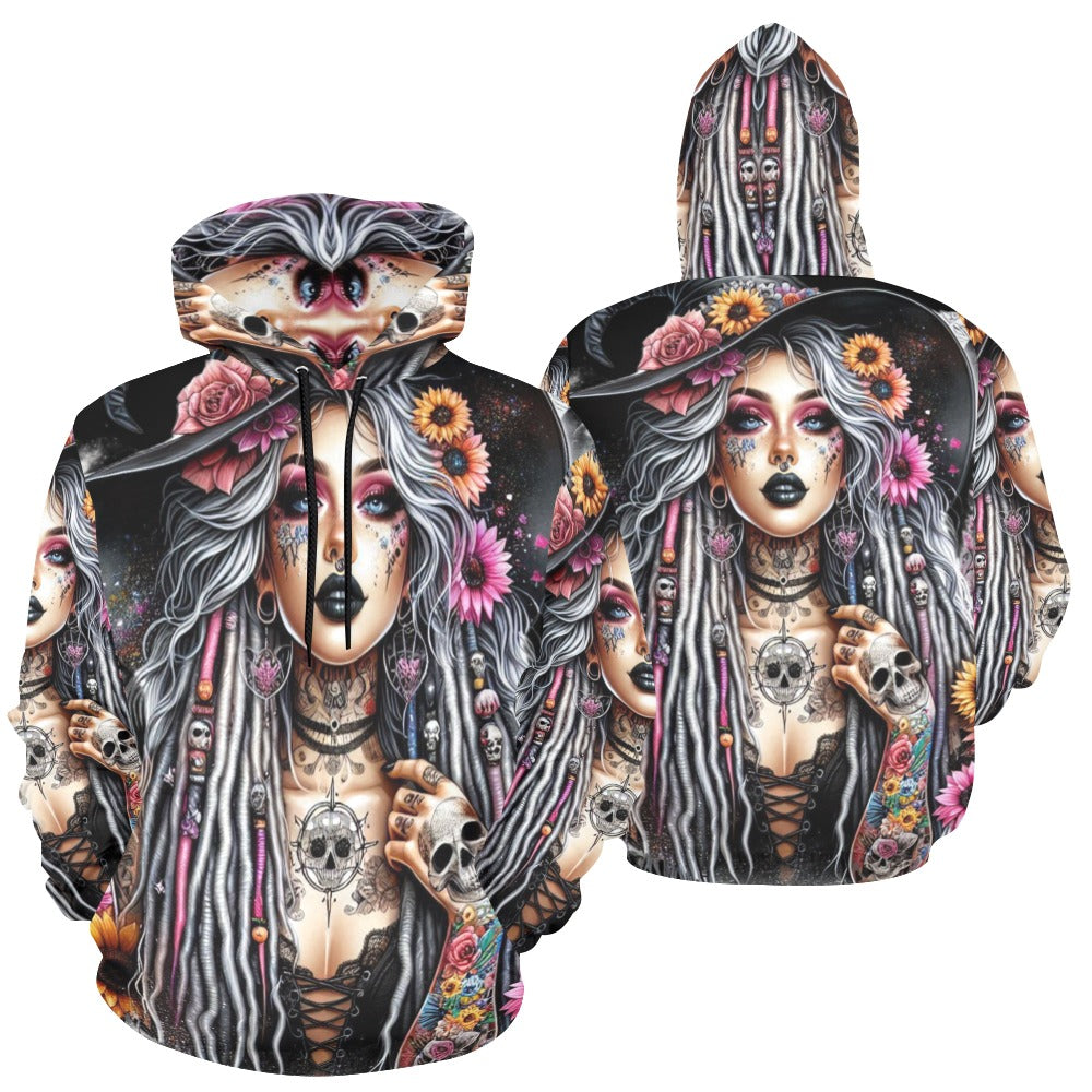 Witch Girl Hoodie for Women (USA Size)