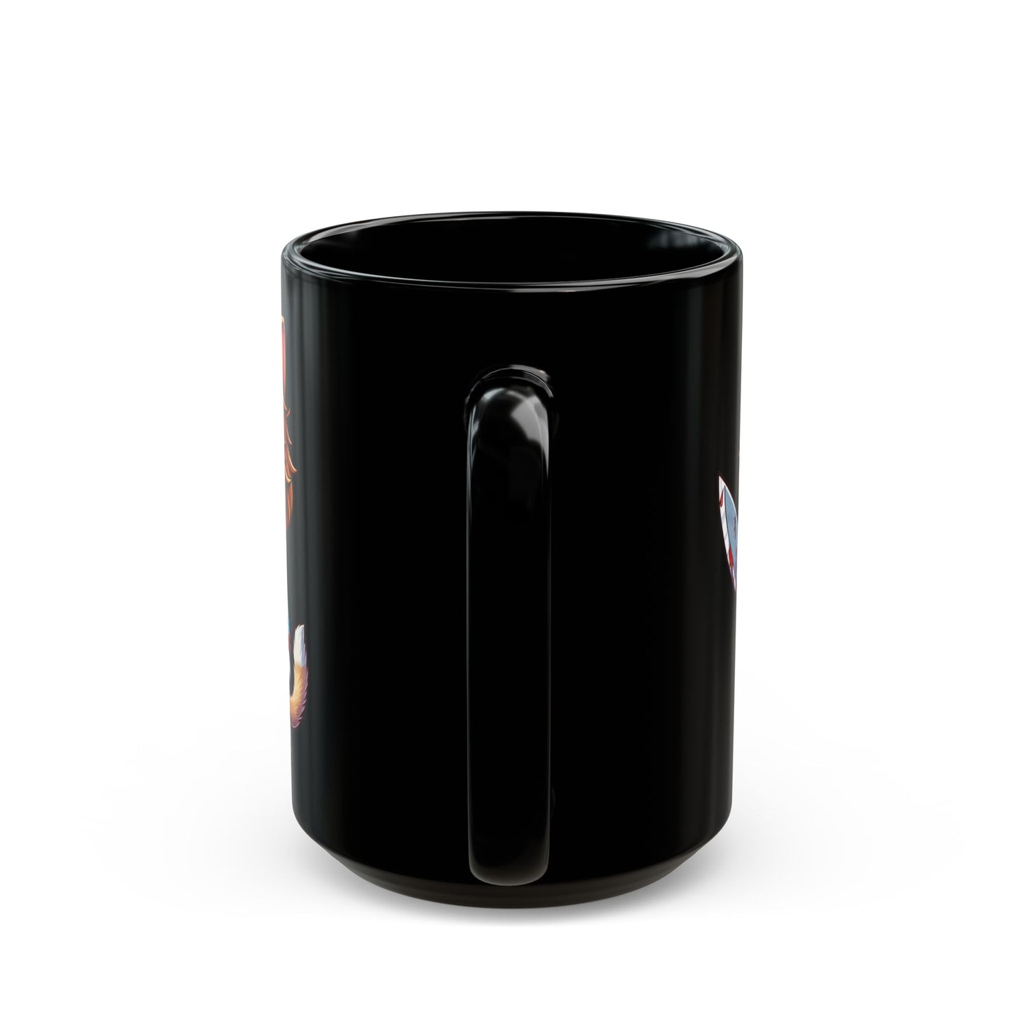 Cat Myers Black Mug (15oz)