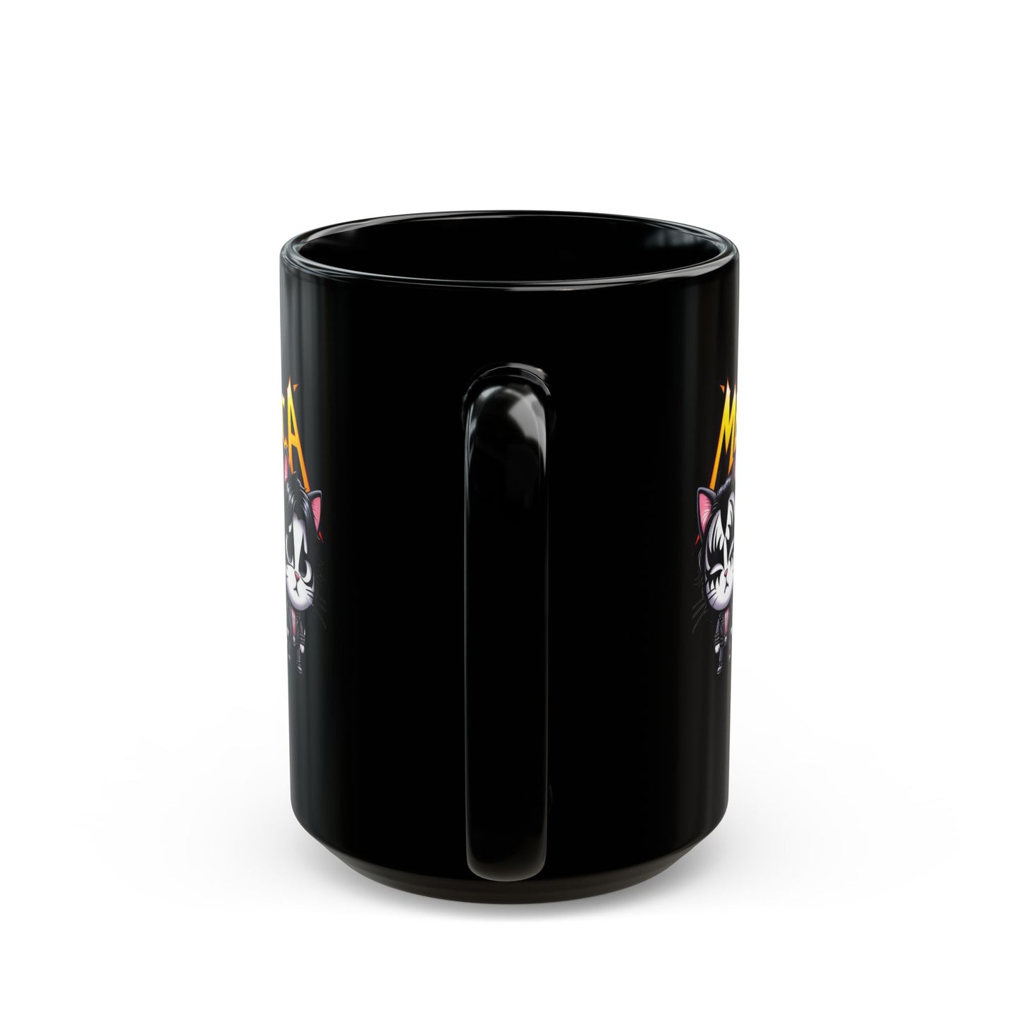 MeowTallica Black Mug (15oz)