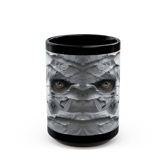 Mummy 5 Black Mug (15oz)