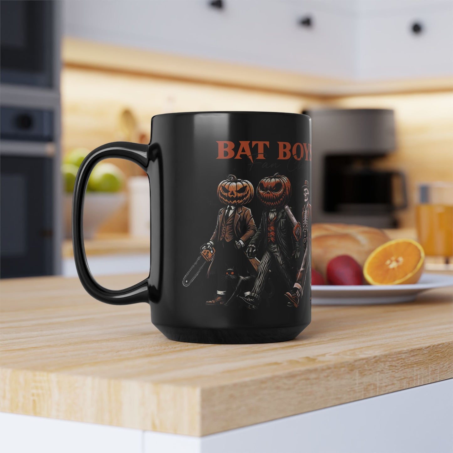 Bat Boys Black Mug (15oz)