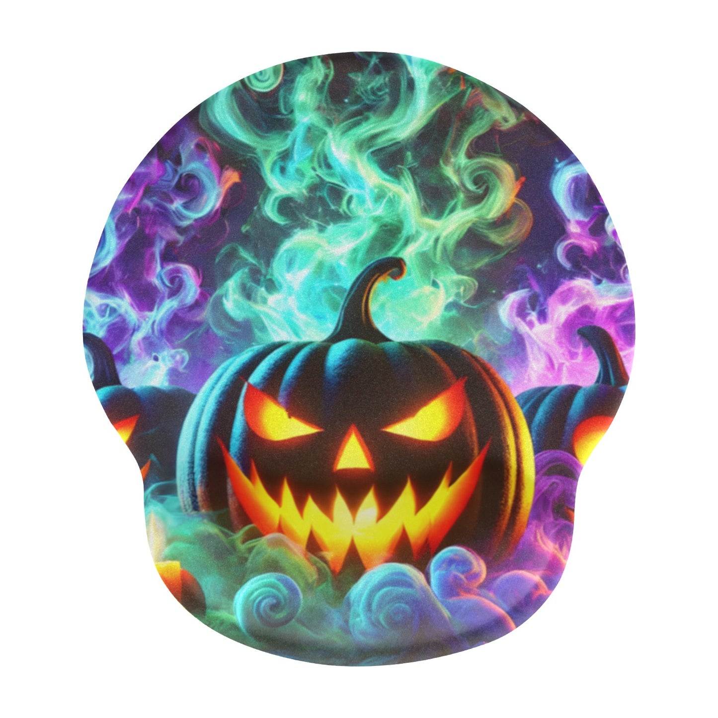 Colorful Jack O Lantern Mouse Pads