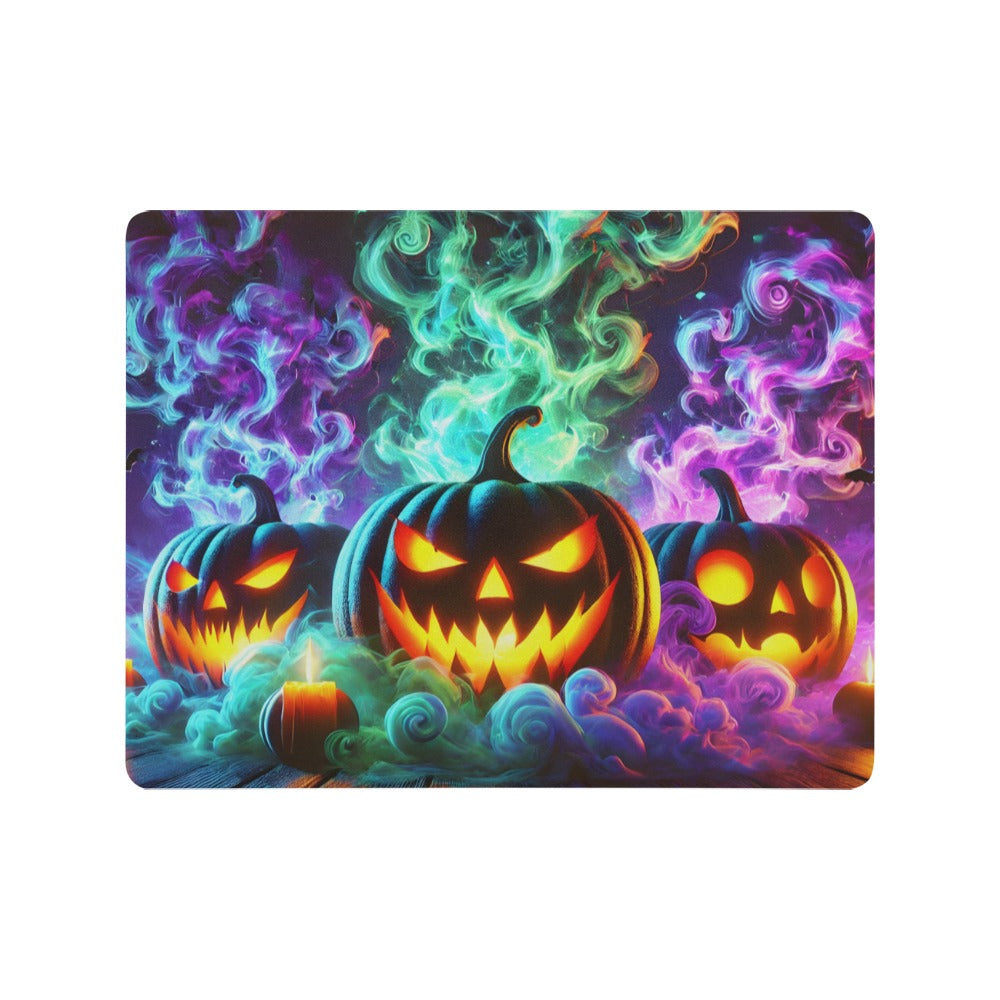 Colorful Jack O Lantern Mouse Pads