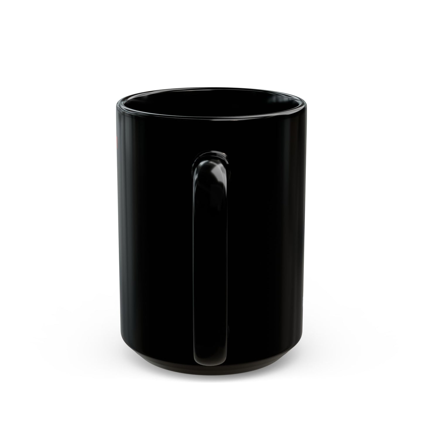 Nun Cat Black Mug (15oz)