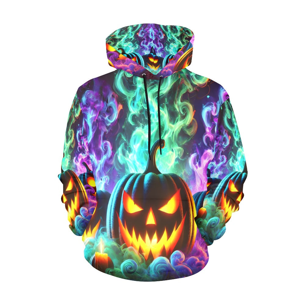 Colorful Pumpkins Hoodie for Men (USA Size)