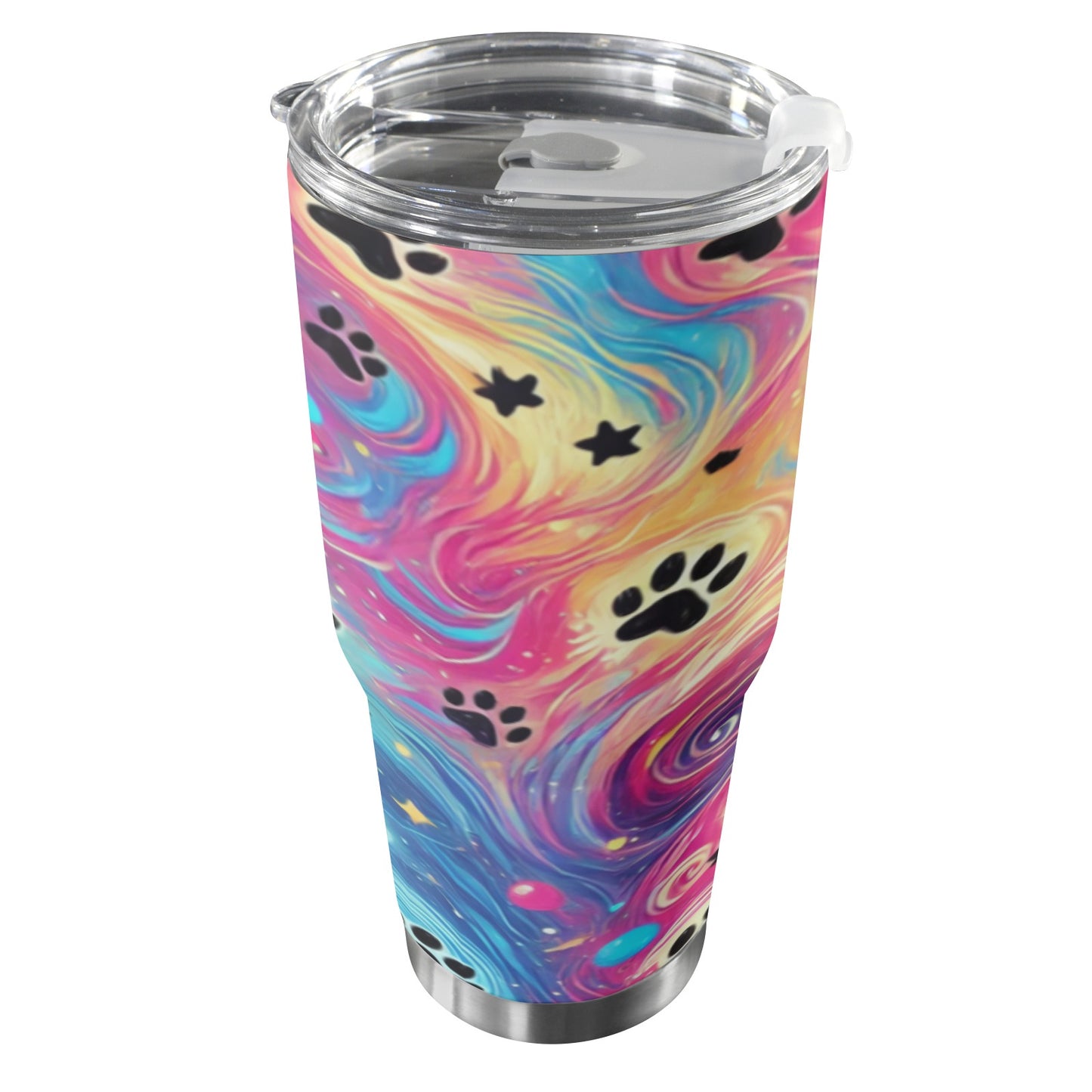 Rainbow with Paws Tumblers