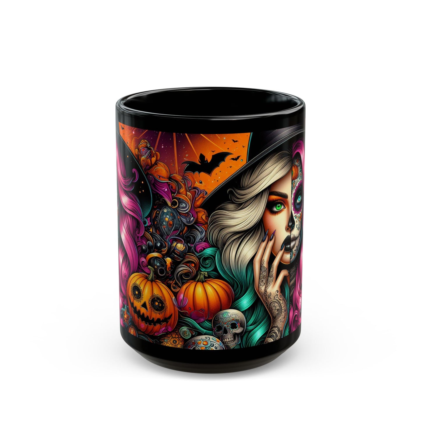 Feeling Twitchy Black Mug (15oz)