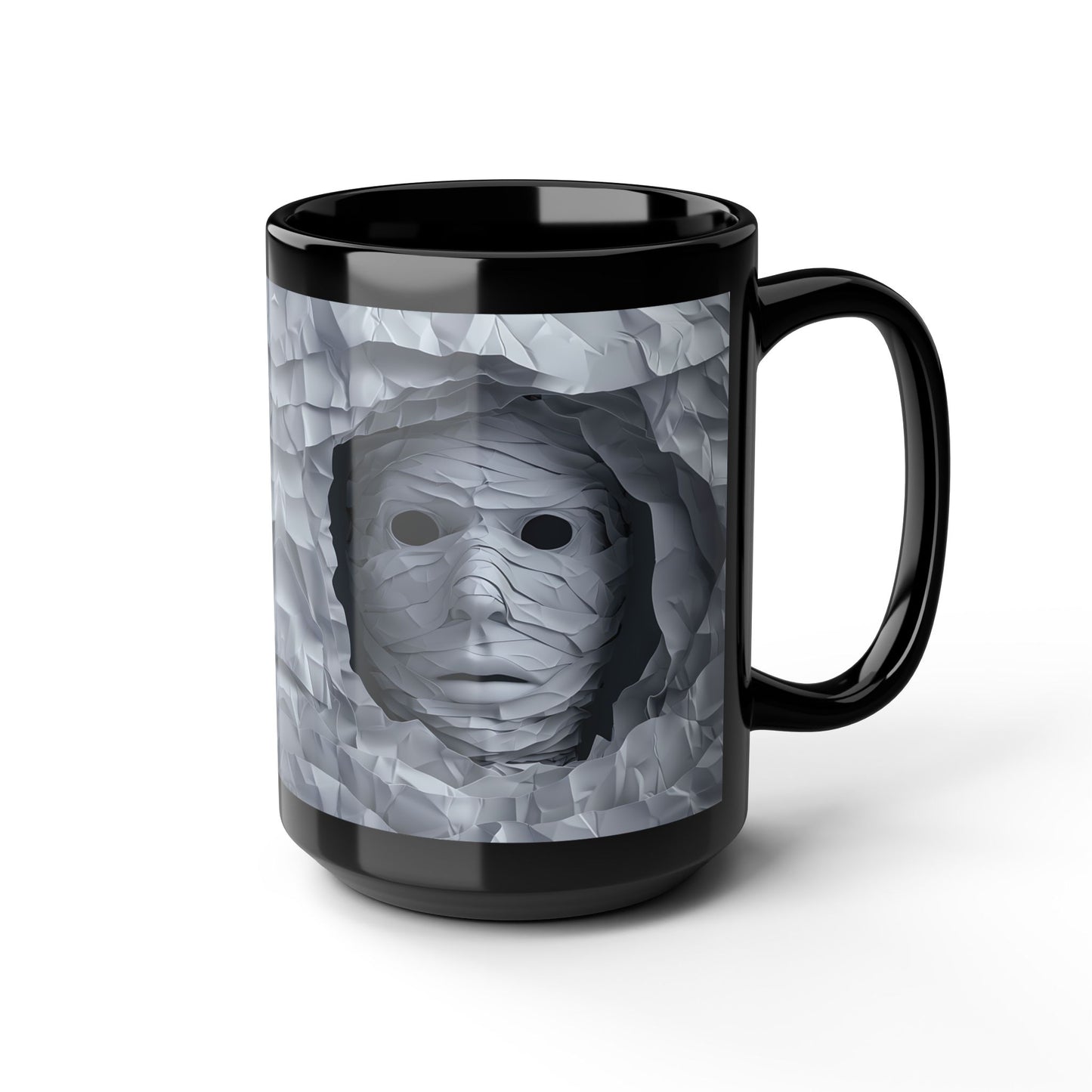 Mummy 6 Black Mug (15oz)