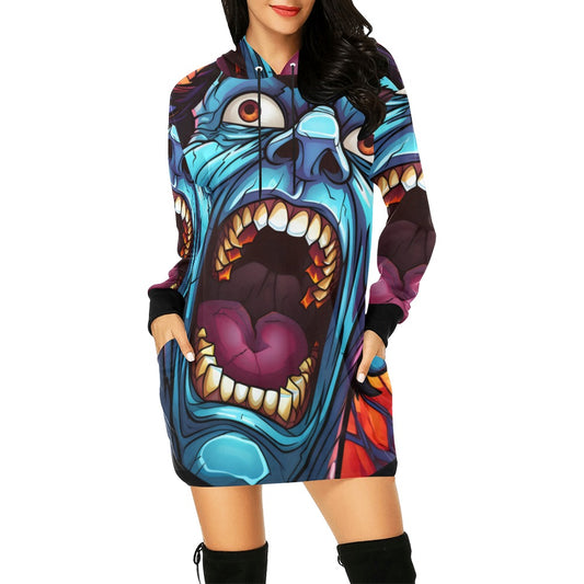 AAAAAHHHH Hoodie Mini Dress