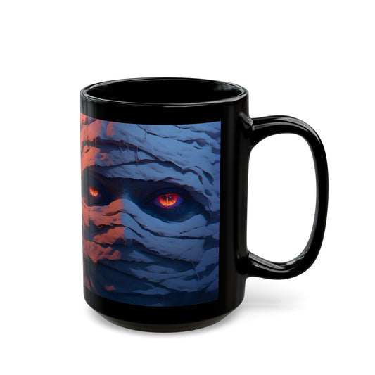 Mummy 11 Black Mug (15oz)