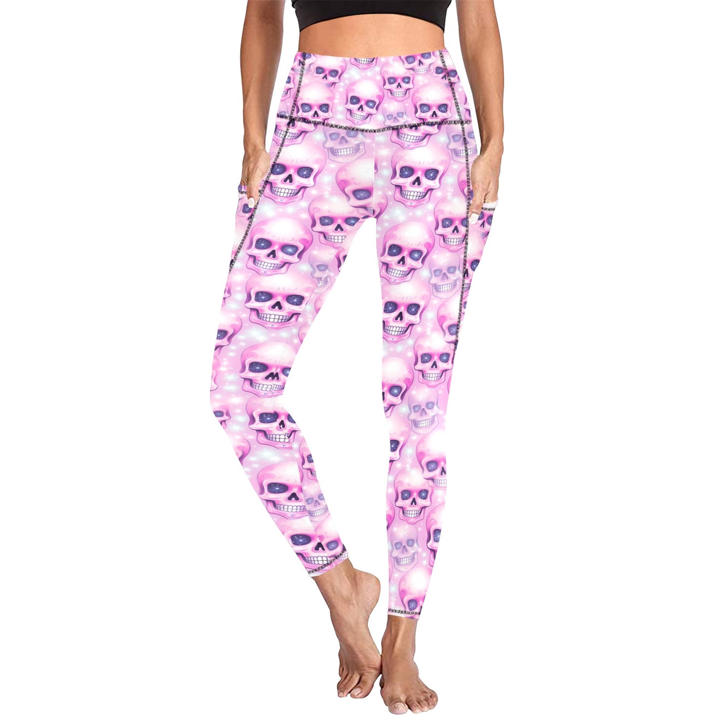 Pastel Halloween 3 Women's  Leggings with Pockets