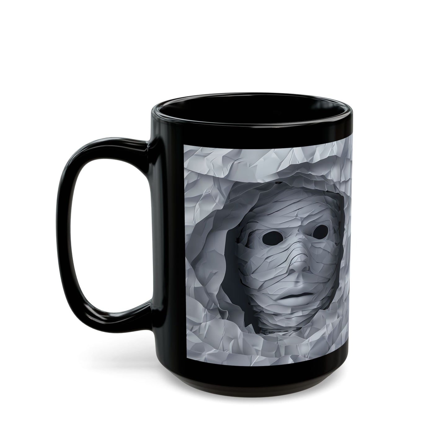 Mummy 6 Black Mug (15oz)