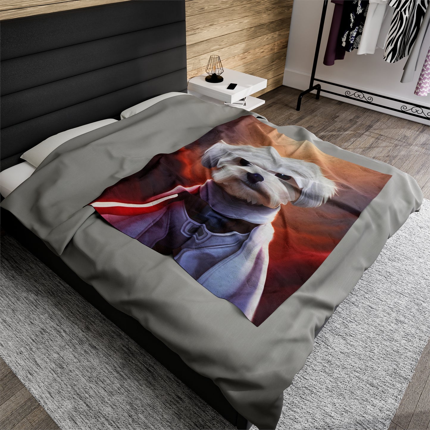 Ashie the Muse  Star Wars Inspired Velveteen Plush Blanket 3 sizes