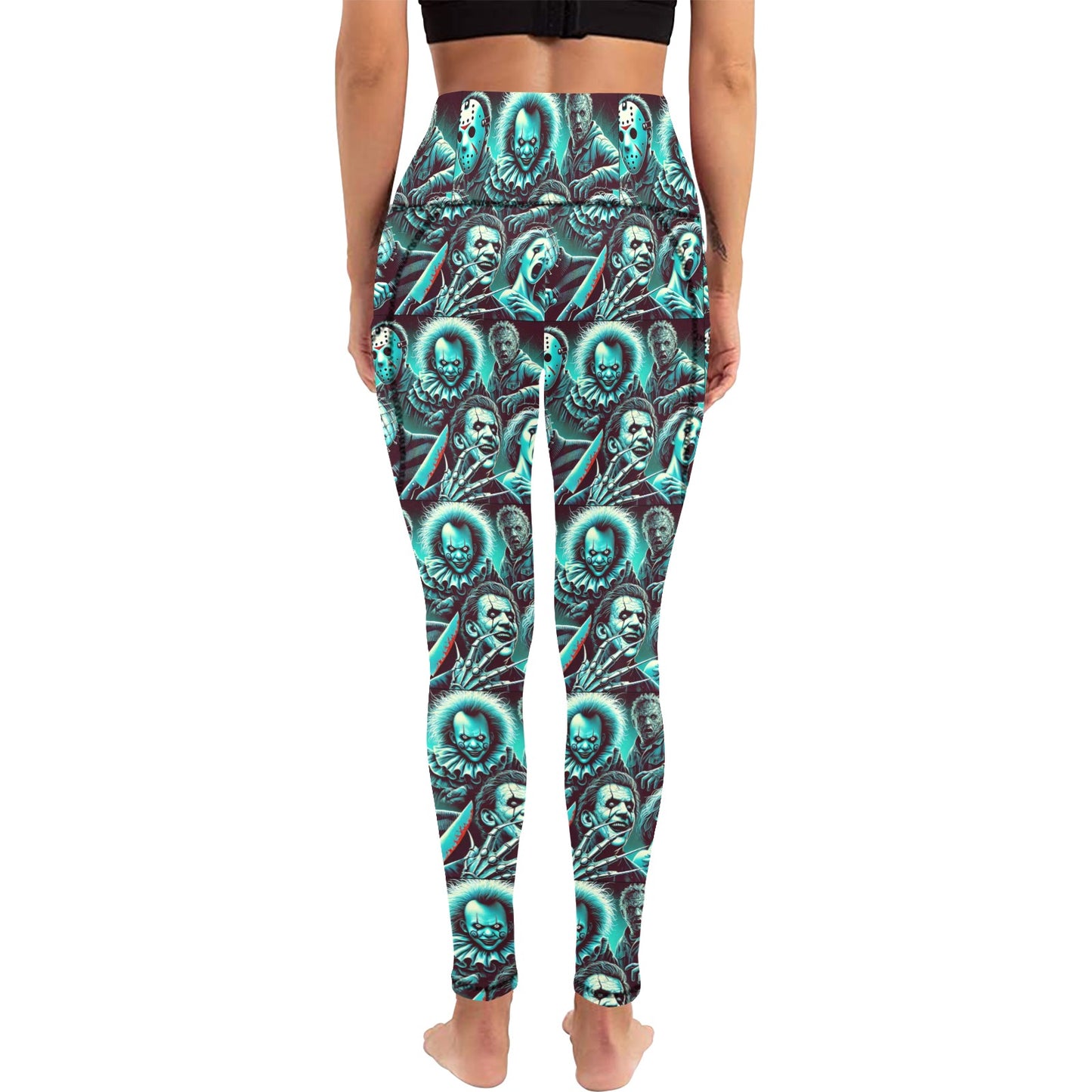 Halloween Women's  Leggings with Pockets