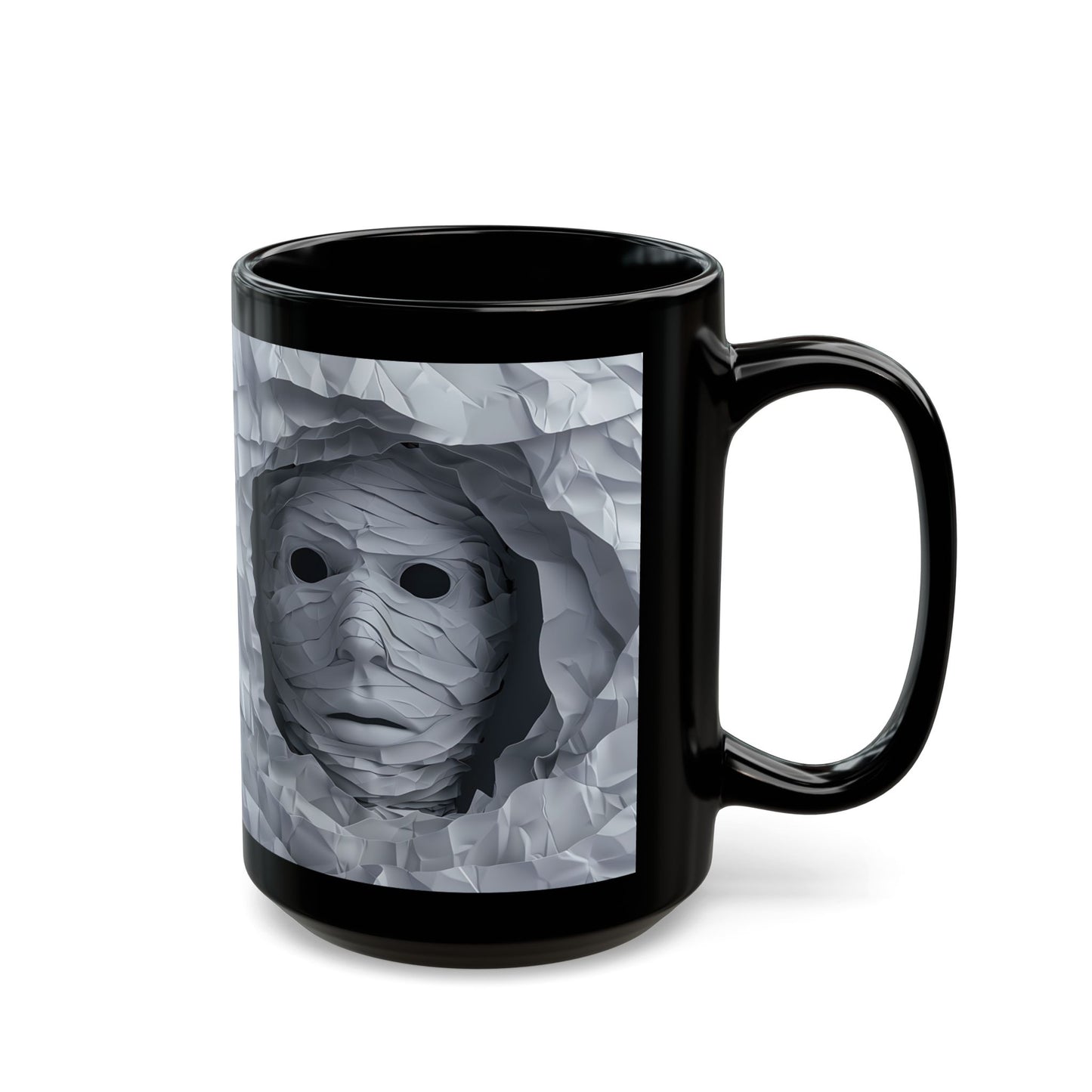 Mummy 6 Black Mug (15oz)